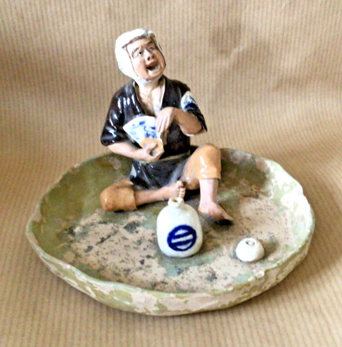 Vintage oriental figure - oriental,