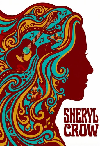 Sheryl crow retro psychedelic - ,