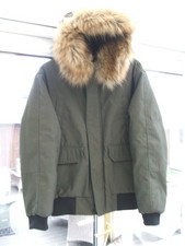 Mens Zara Winter Parka Coat with Fur Snorkel Hood Large BNWT  Chest up to 42"  .