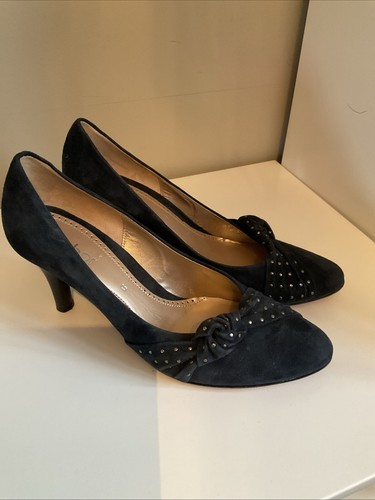 Gabor navy blue heeled - gabor,
