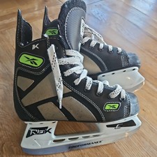 Reebok NHL 1K FitLite Ice Hockey Skates Size UK 10.5 Green - Brand New - Unused!