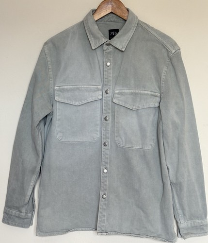 Zara man denim overshirt - zara,