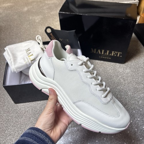Mallet sneakers pink and white - sneakers,