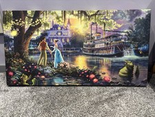 Bundle Of 2 Thomas Kinkade Prints - Tangled & Princess & The Frog