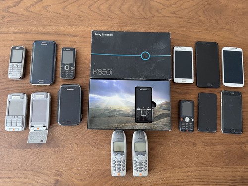 Vintage mobile phone job lot - mobile,