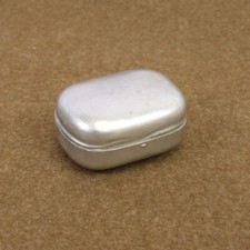 Aluminum Soap Tin  Dish1945