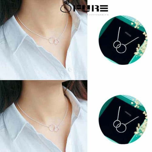 Interlocking infinity circles - interlocking,