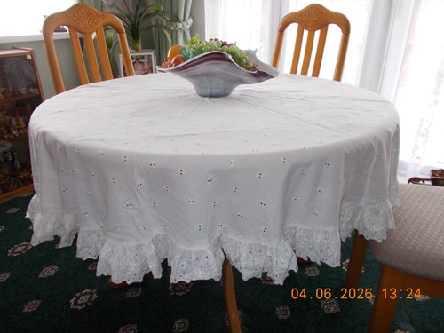 White broiderie anglaise - white,
