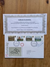 First Day Cover Signed By