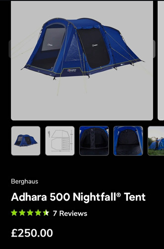 Berghaus adhara 500 - adhara,