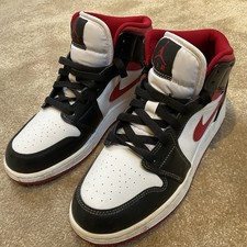 Nike Jordan Air Force 1 Mid's Size 6 Genuine Sneakers Great condition 