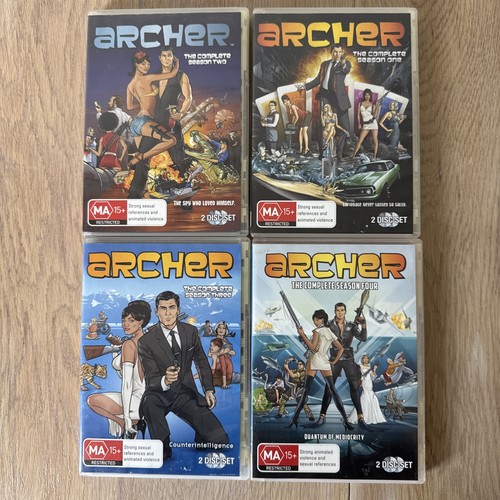 Archer season dvd animated - archer,