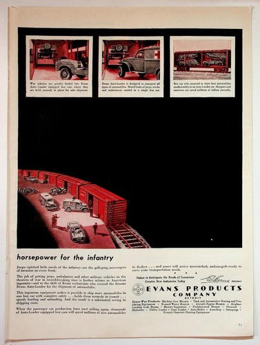 Evans products vintage 1940s - products,