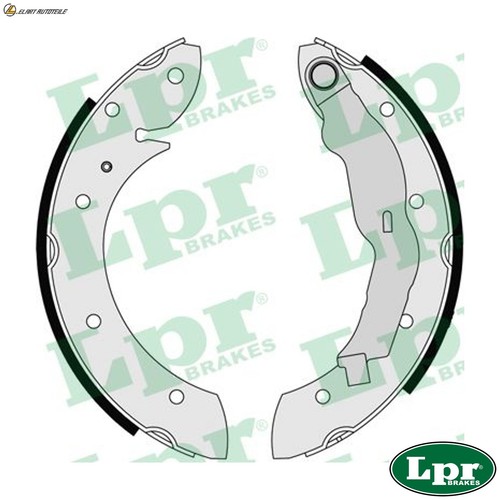 Brake shoe set 07135 - brake,