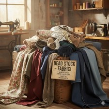 3Meter Stock Clearance Job Lot Assorted Plain Print Fabric Material Craft Sewing