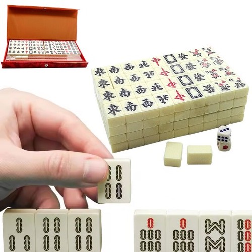 Vintage chinese mahjong set - chinese,