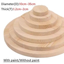 Circular Wooden Board Sheet