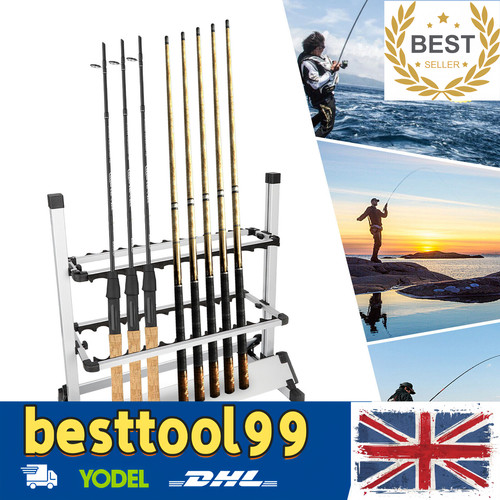 Fishing rod rack stand - fishing,