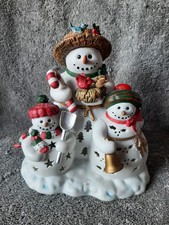 PartyLite Snowman Snowbell