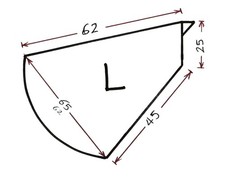 2pieces Cotton (Spandex) hijab