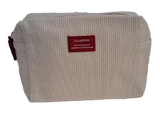 Clarins Make Up Bag Eco Conscious Cream Made from Recycled Materials