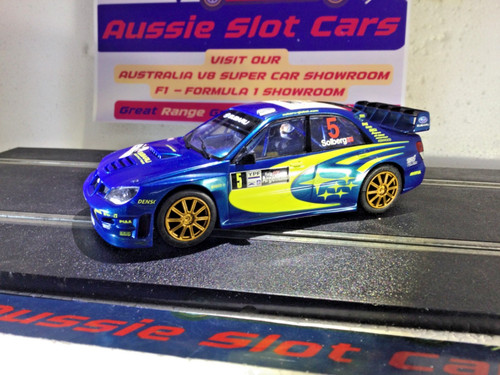 Scalextric subaru impreza - impreza, wrc