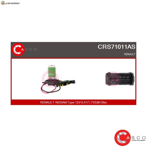 Resistor interior blower - interior,