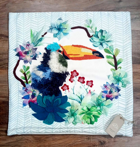 Toucan throw pillow cover - toucan,