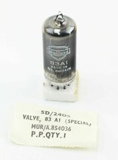 Electronic Vacuum Tube Valve