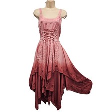 Summer Dress Corset Ombre Dye