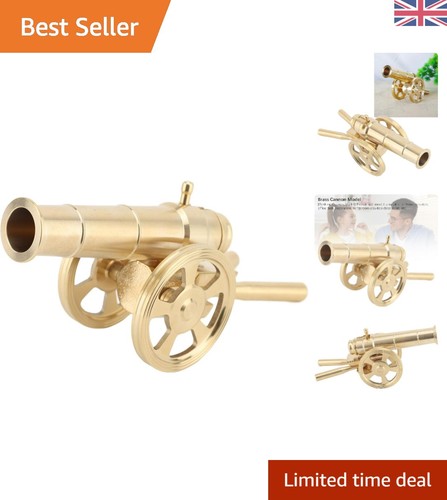 Brass cannon statue easy - statue,