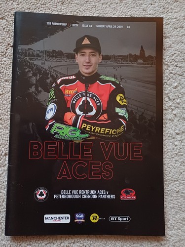 Speedway programme belle - belle, v
