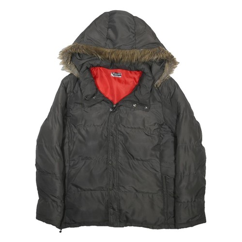 Kappa womens black - faux, fur
