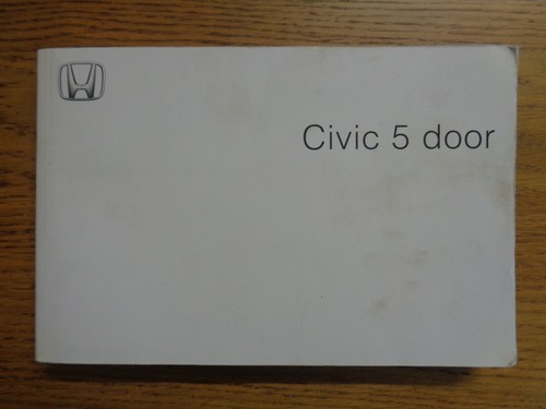 Honda civic door owners - civic, 5