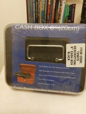 Metal petty cash box coin - cash,