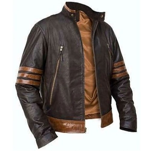 Men brown real leather - brown,
