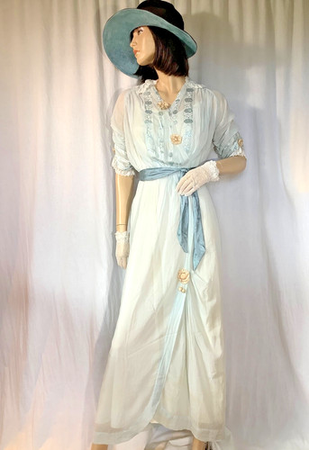 Vintage 1910 edwardian - vintage, dress