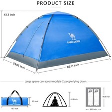 Spacious 4 Season Camping Tent