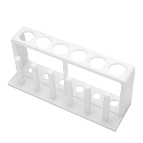Holes column plastic white - plastic,