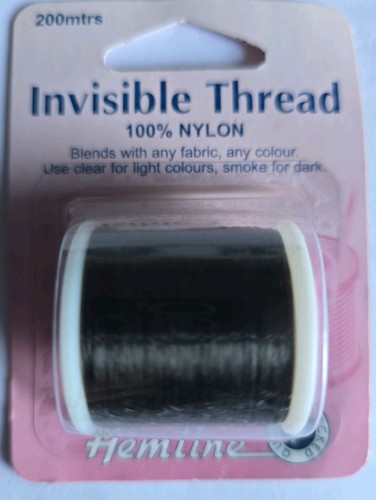Hemline 200m invisible thread - invisible,