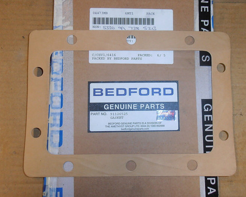 Bedford army lorry - gasket, part