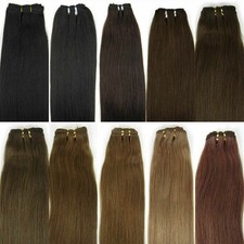 Weft Hair Extensions Real