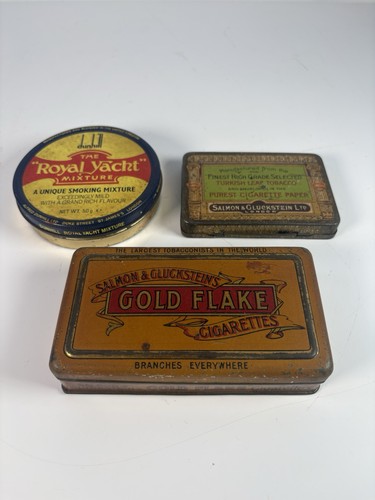 Vintage tobacco tins dunhill - vintage,