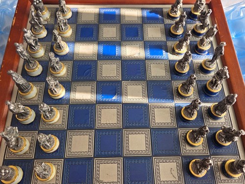 Franklin mint civil war - war, chess
