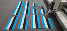 Tailored Stripe Car Mats for