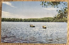 Vintage chrome postcard - chrome,