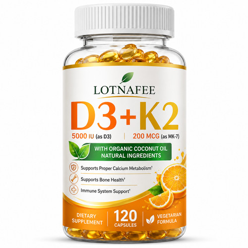 Vitamin supplement with - d3+k2,