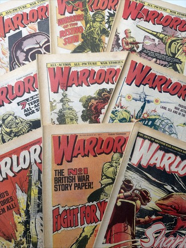 Vintage warlord comics - x,