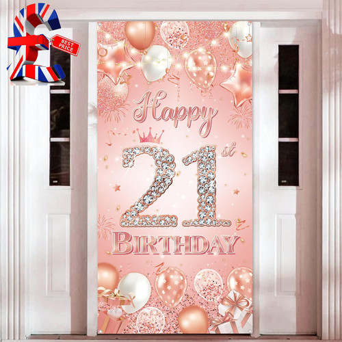 21st birthday decorations door - 21st,