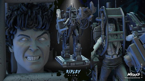 Ripley aliens powerloader - ripley,